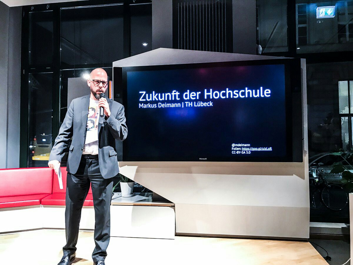 Vortrag zur Zukunft der Hochschule